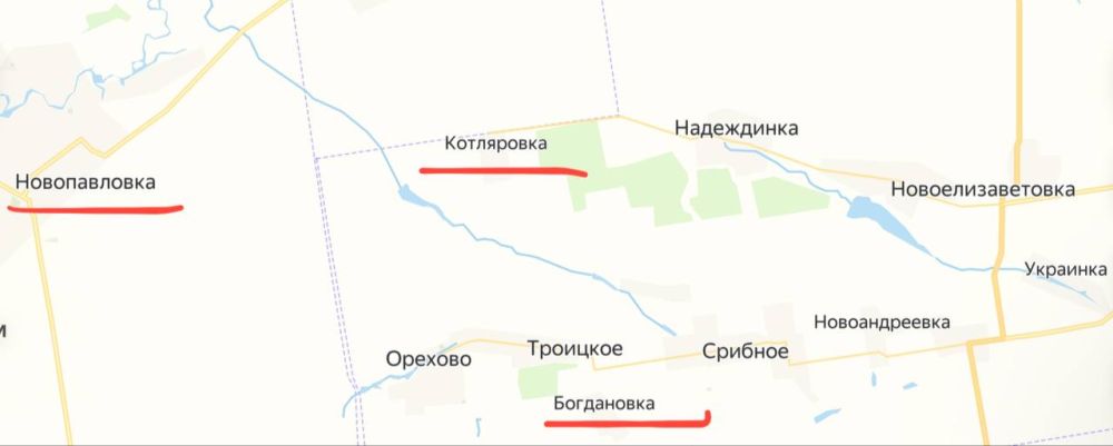 Наши войска продолжают прорыв к Днепропетровской области