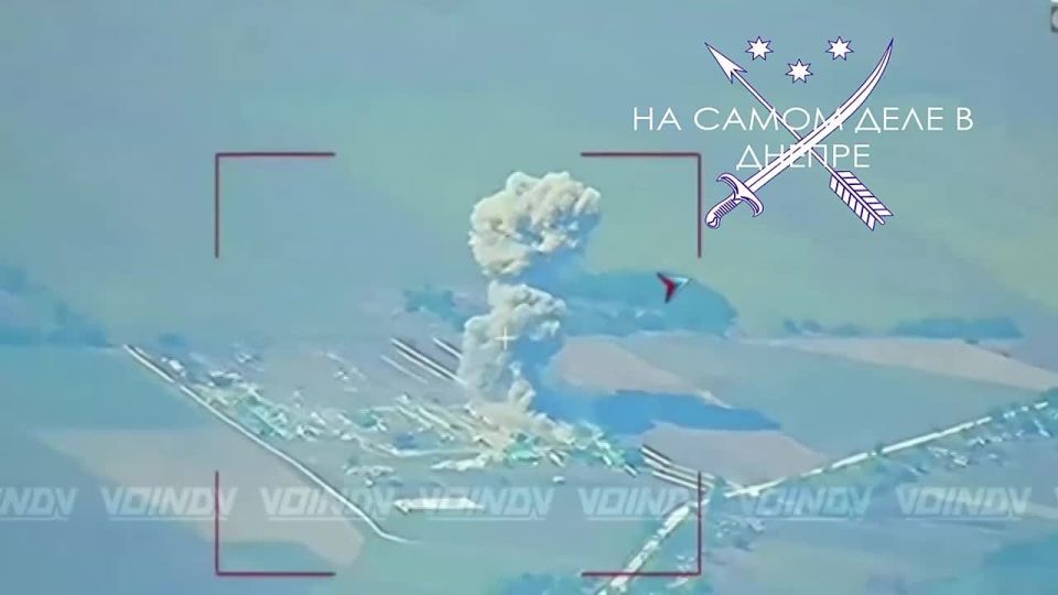 Бомбардировщики 11 гвардейской армии ВВС и ПВО посетили Калиновское в Днепропетровской области и передали очень горячий привет на позиции ВСУшников