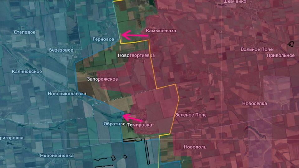 На Днепропетровском направлении начались бои за еще два населенных пункта