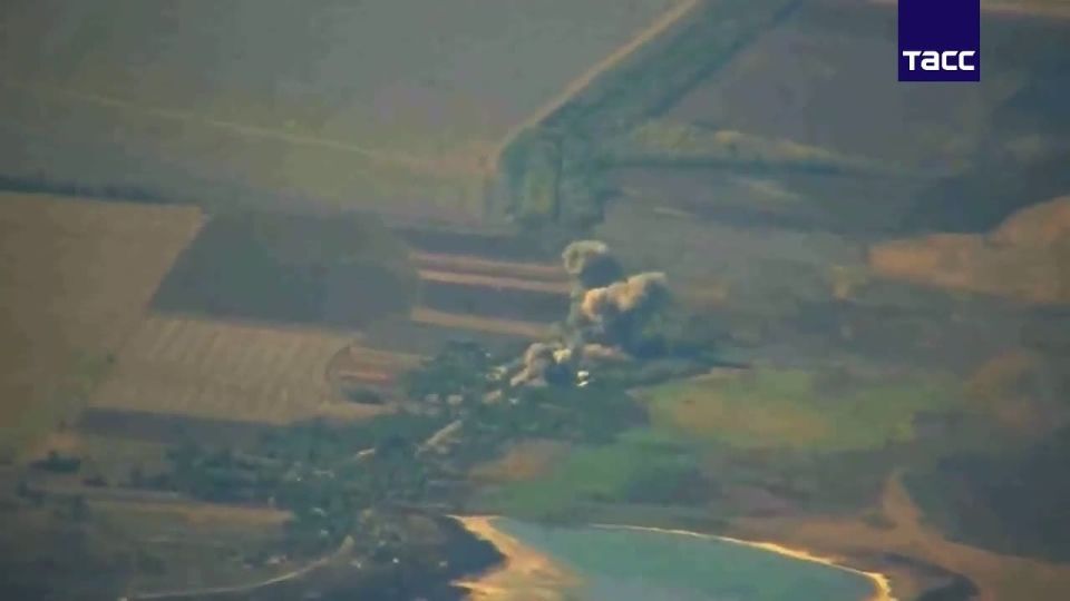 Кадры освобождения Вербового в Днепропетровской области