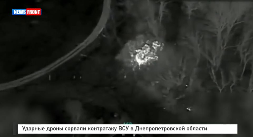 Ударные дроны сорвали контратаку ВСУ в Днепропетровской области