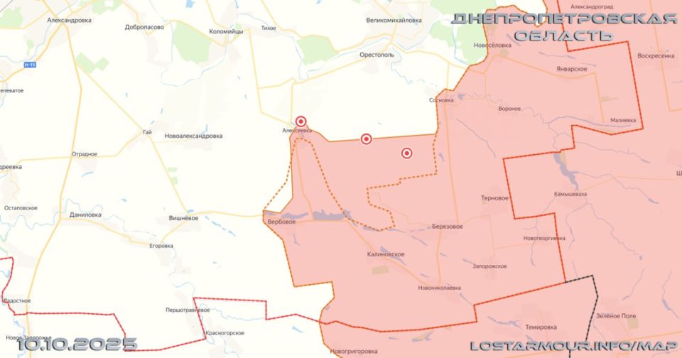 Юрий Баранчик: В настоящее время идет продвижение ВС России в глубину Днепропетровской области