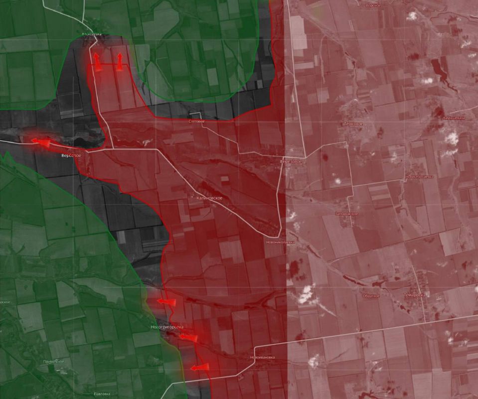 «На Днепропетровском направлении идут бои за населенный пункт Алексеевка