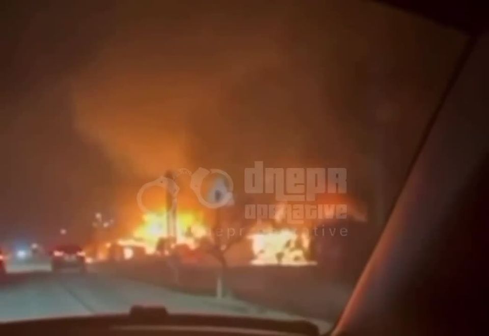 "Герани" этой ночью нанесли удар по складу боеприпасов ВСУ — в поселке Николаев Синельниковского района Днепропетровской области