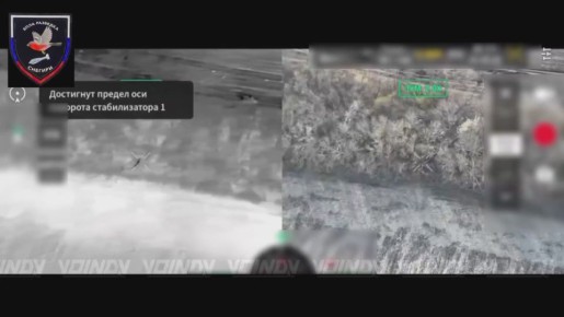 Оптоволоконщики отряда "Снегири" группировки "Восток" уничтожают укрытый танк Т-64БВ ВСУ в Днепропетровской области