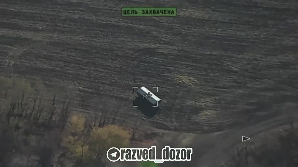 Операторы ударных БпЛА группировки войск «Восток» уничтожили установку для запуска дронов ВСУ в Днепропетровской области