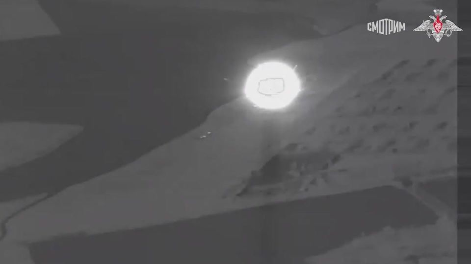 Минобороны РФ показало кадры удара по позициям ВСУ у Васильевского в Днепропетровской области