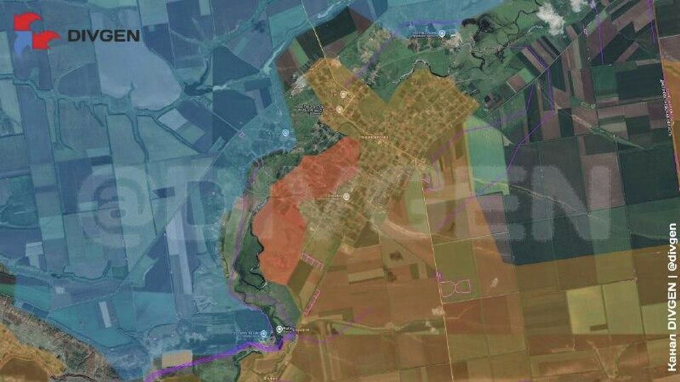 Российские войска укрепляют позиции на Южно-Днепропетровском направлении