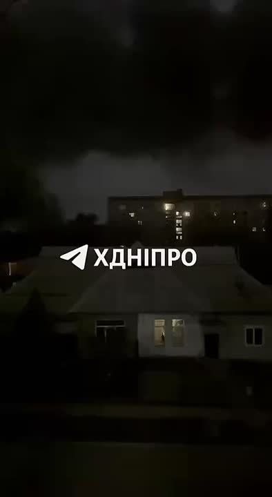 «Герани» и ОТРК «Искандер-М» нанесли удары по объекту энергетики в Днепропетровске и Криворожской ТЭС в Зеленодольске Днепропетровской области