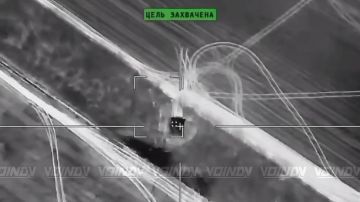 Дроноводы 14 бригады спецназа уничтожили украинский М113 в Днепропетровской области