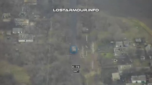 Поражение барражирующими боеприпасами "Ланцет" техники ВСУ в Днепропетровской области