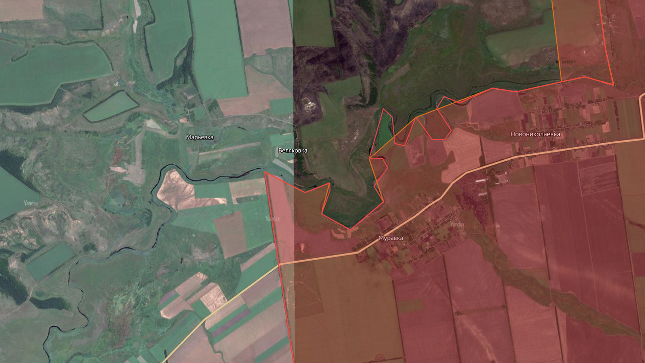 Российские войска освободили населенный пункт Краснознаменка