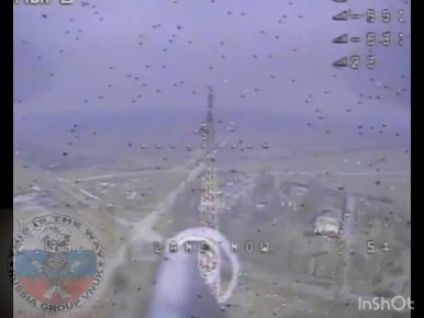 Боевая работа операторов дронов группы войск "Восток" в районе границы Днепропетровской и Запорожской областей