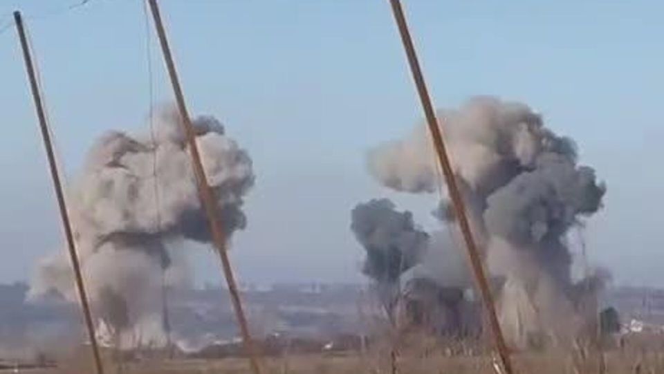 ВС РФ наносят массированные удары по объектам противника: