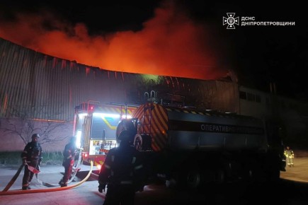 Последствия ночных ударов Гераней в Днепропетровской области