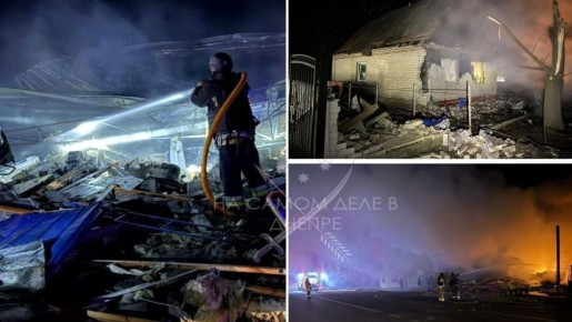 Вечером 8 апреля и в последующую ночь российские войска более 10 раз атаковали Днепропетровскую область