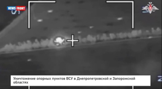 Уничтожение опорных пунктов ВСУ в Днепропетровской и Запорожской областях