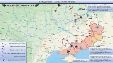 Анимированная схема ударов по территории Украины 14 апреля 2026 - 15 апреля 2026 года