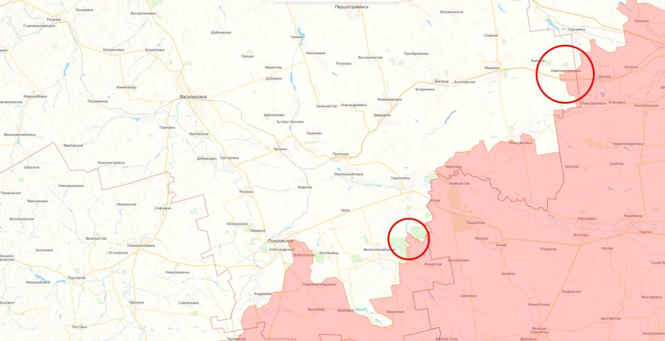 Бойцы "Восточной" группировки ВС РФ освободили населённый пункт Лесное и Новоподгорное в Днепропетровской области