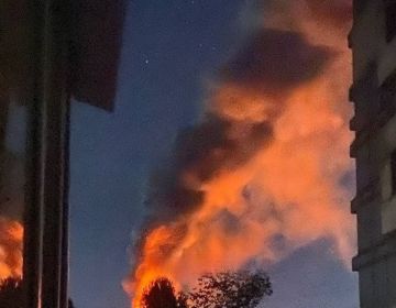 "Герани" наносят массированный удар по целям в Павлограде Днепропетровской области