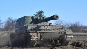 Расчёты САУ «Акация» уничтожили позиции боевиков ВСУ в Днепропетровской области