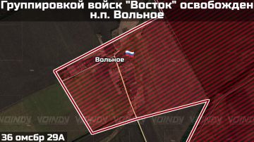ВС РФ освободили село Вольное
