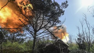 САУ «Гиацинт-С» уничтожил пункты управления БПЛА ВСУ в Днепропетровской области