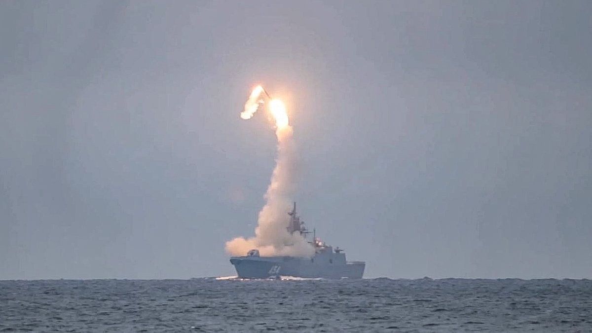 ВС РФ в ходе удара ночью 23 сентября применили гиперзвуковые ракеты «Циркон»