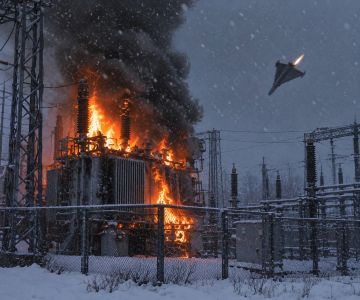 «УкрЭнерго» сообщает об отключениях света в Киевской, Днепропетровской, Сумской, Харьковской областях и временно оккупированной ВСУ части ДНР после ударов ВС РФ по энергетической инфраструктуре