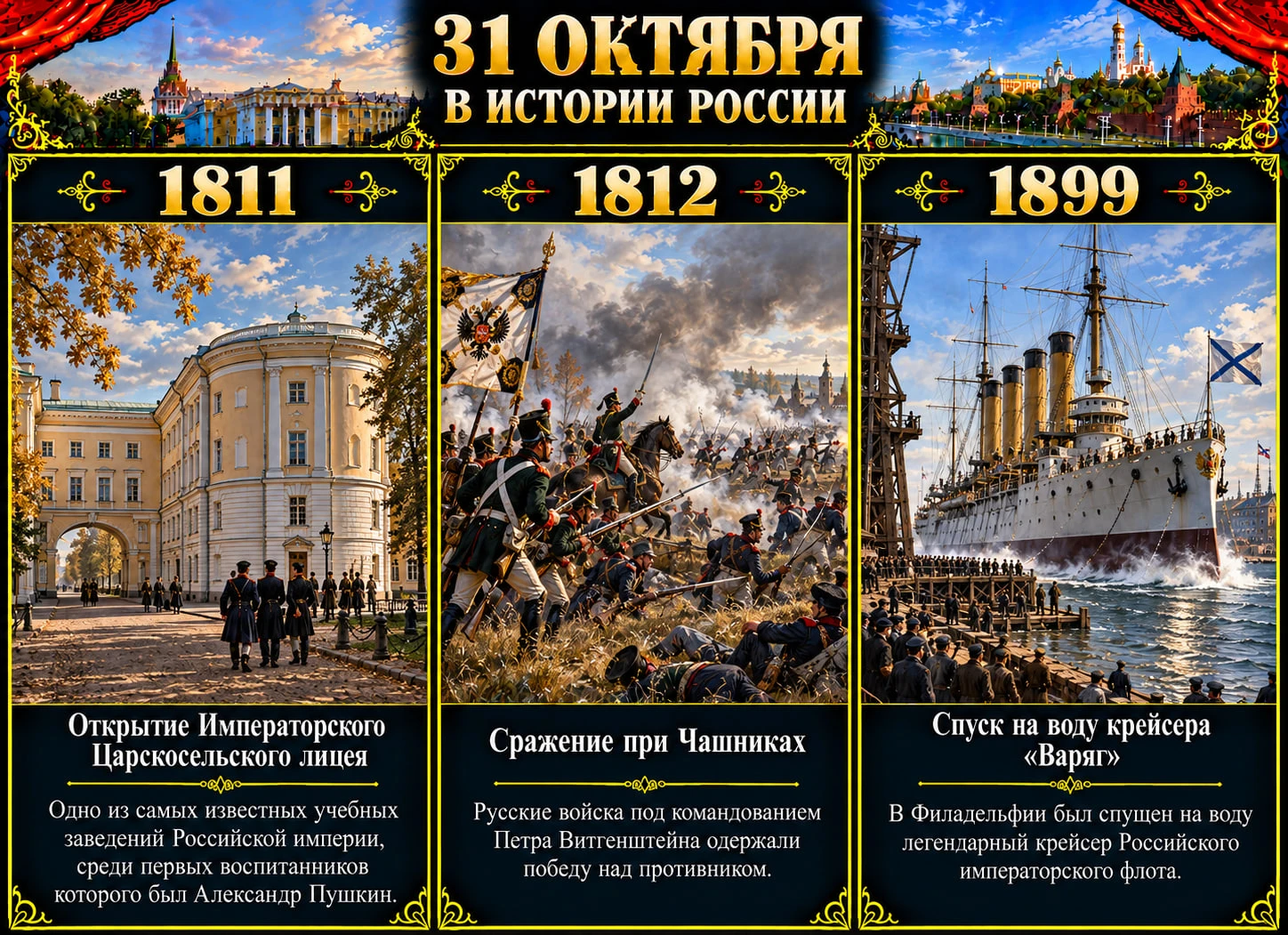 31 октября в истории России